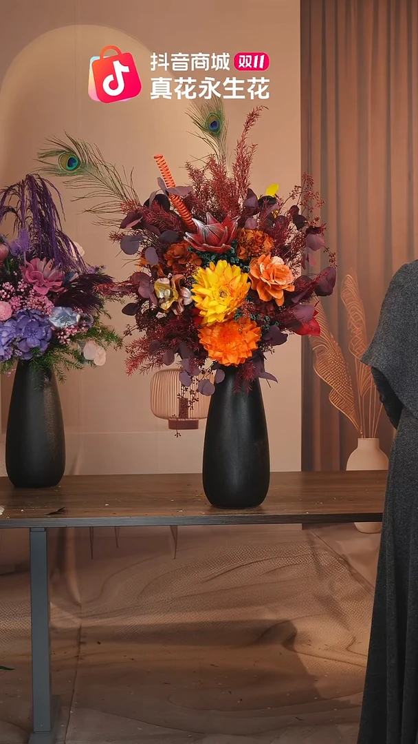 木：           单花束