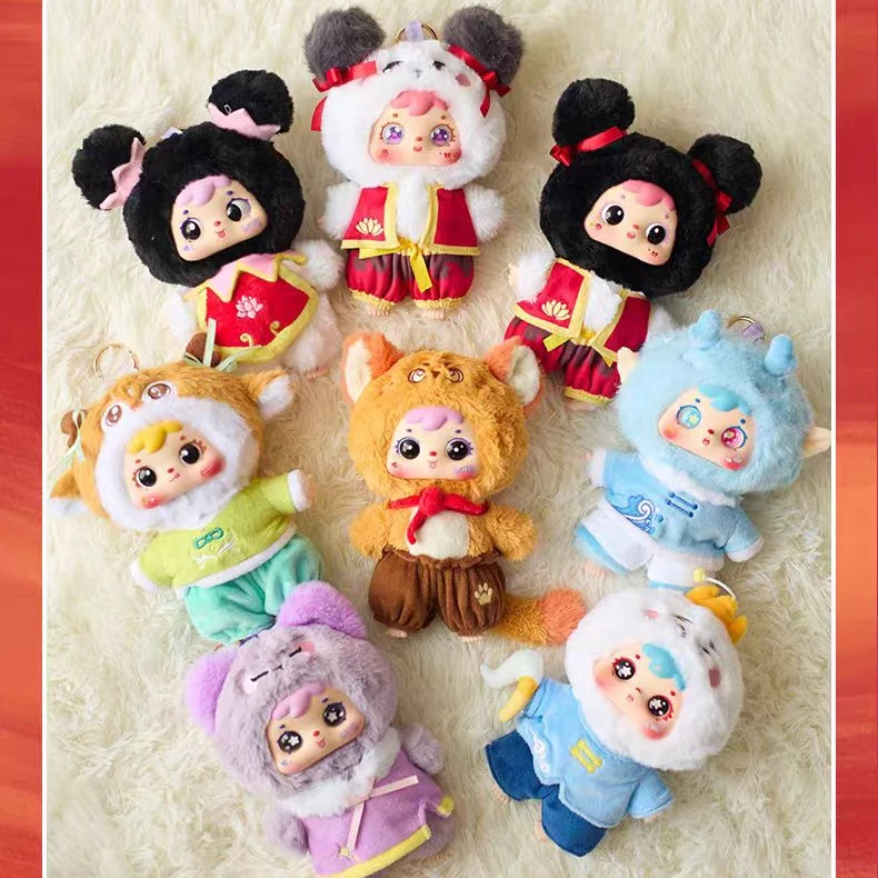 【拆盒】三小毛-神话传说毛绒系列盲盒熊熊