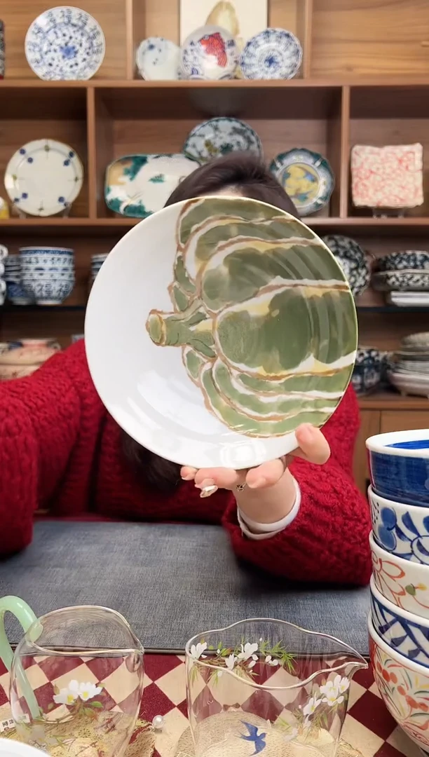 【闪购商品】瓷片西洞窑南瓜16.8cm钵碗