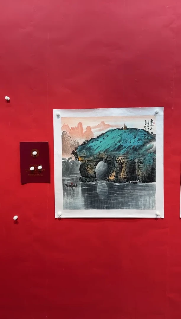 国画画家陆远华纯手绘原作