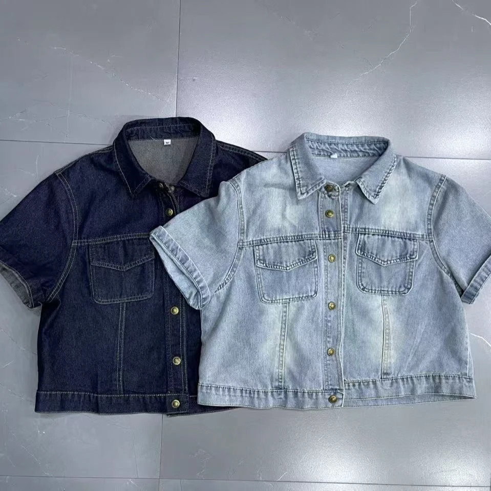 【新品】复古牛仔小外套