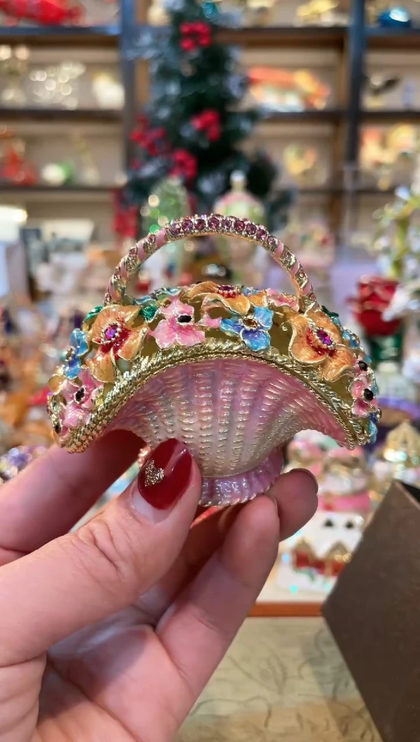 【闪购商品】珐琅彩首饰收纳盒