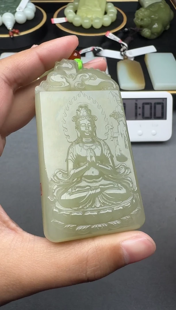 颈饰未镶嵌和田玉1