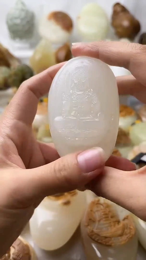 石材古青石棉纹正常不退换虚空藏