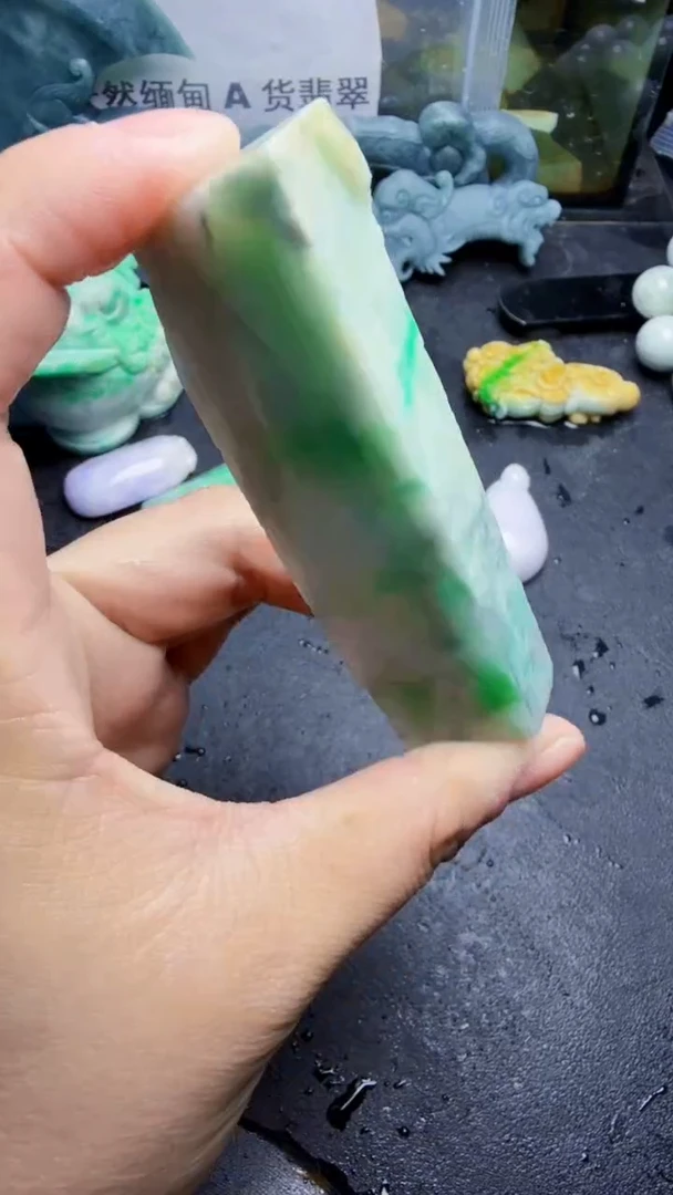 未镶嵌挂件翡翠天然翡翠045