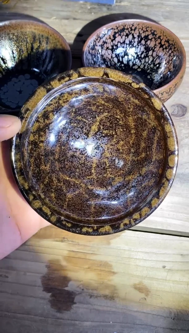 茶盏老木头精选柴烧93