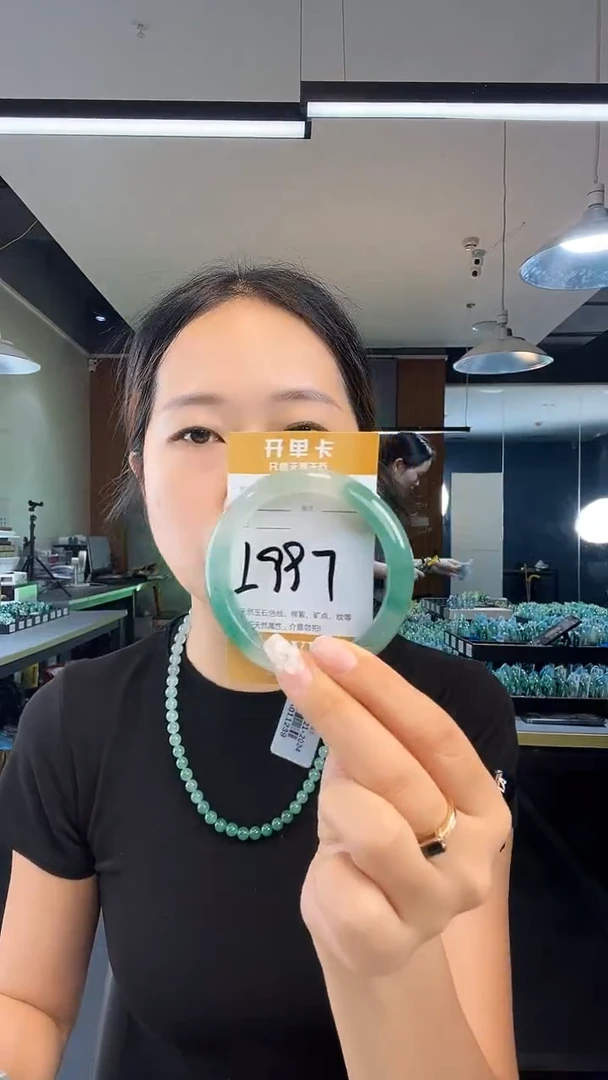 未镶嵌手镯石英质玉非洲翠57