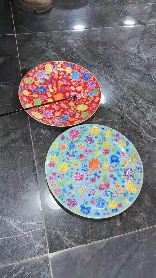 【闪购商品】瓷片8英寸平盘6只景德镇陶瓷