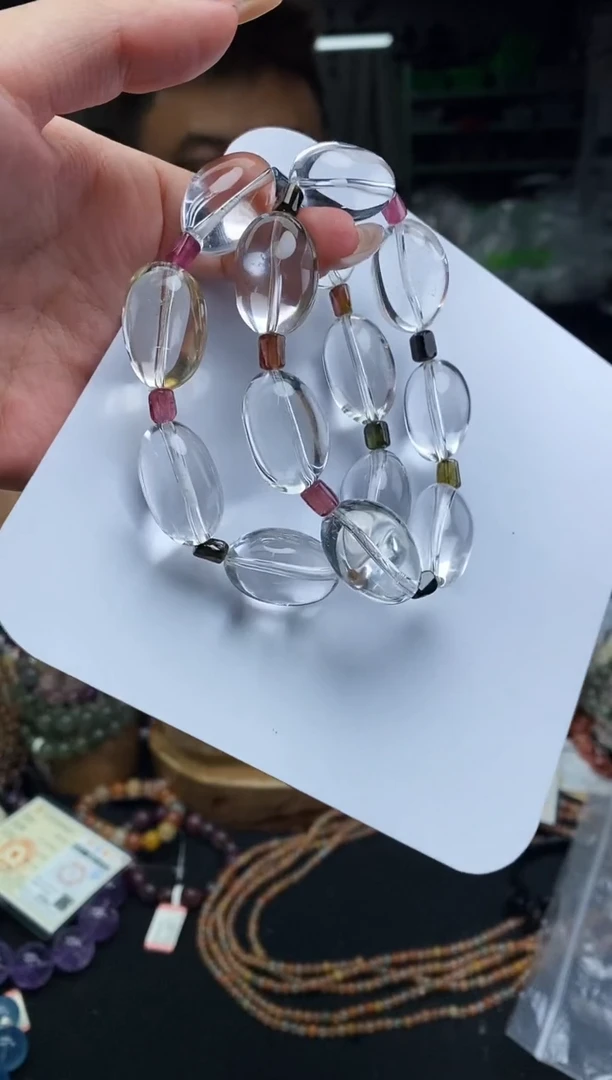 水晶手串未镶嵌手串617多样性发其一