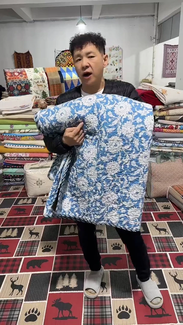 棉执*全棉230*250床盖