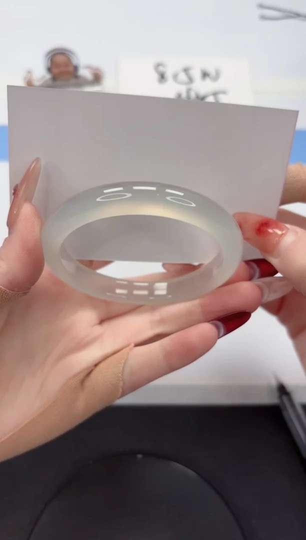 【闪购商品】石英质玉手镯未镶嵌A239-55.7