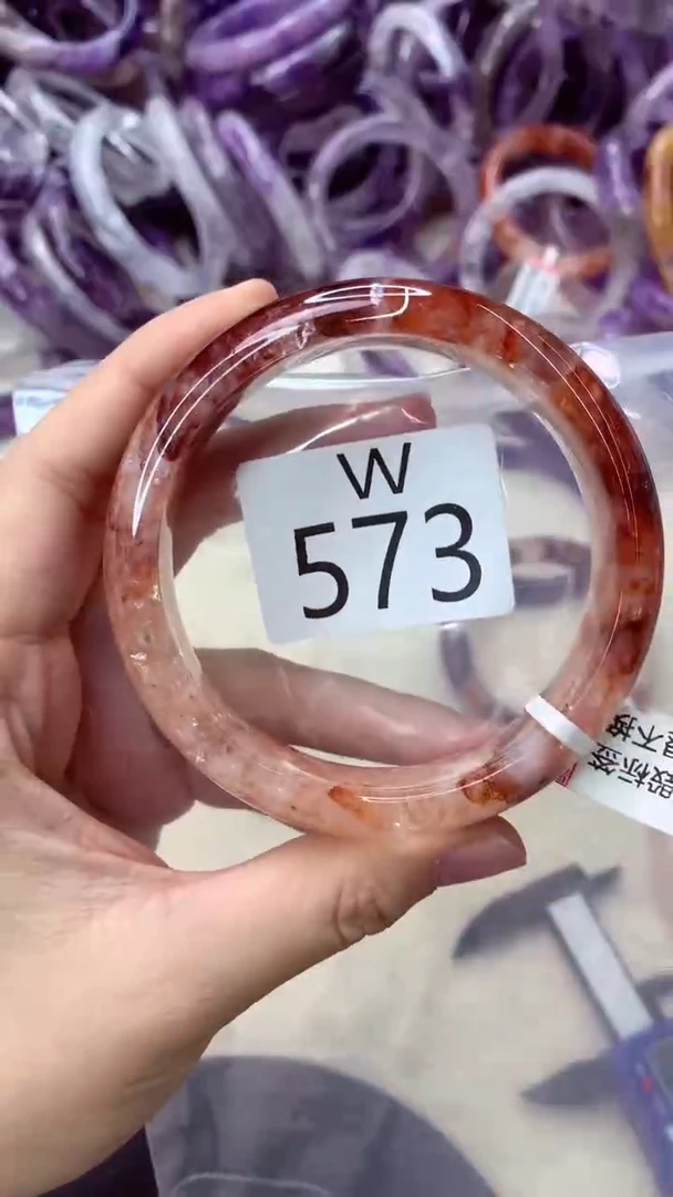 未镶嵌手镯水晶W573-63