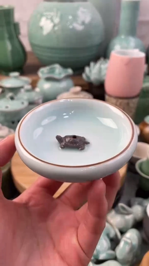 【闪购商品】特价福利 微瑕 慧仙青瓷