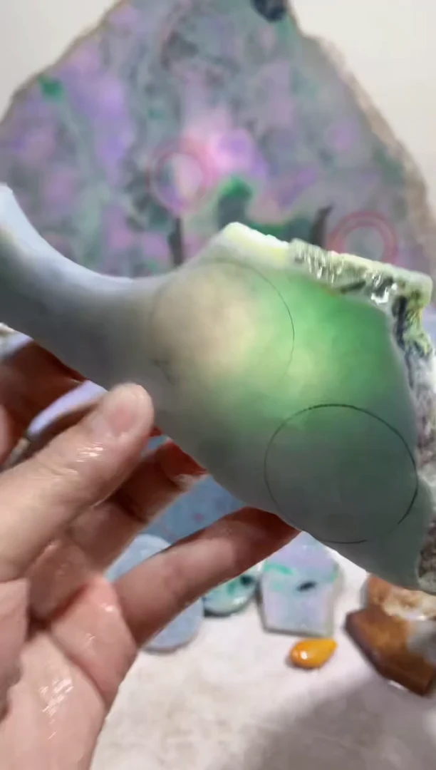 裸石翡翠0蒙0翡翠珠宝859