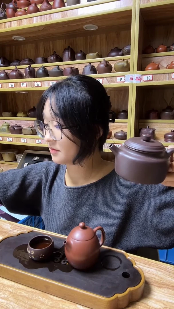 茶壶紫砂紫泥德中200cc左右