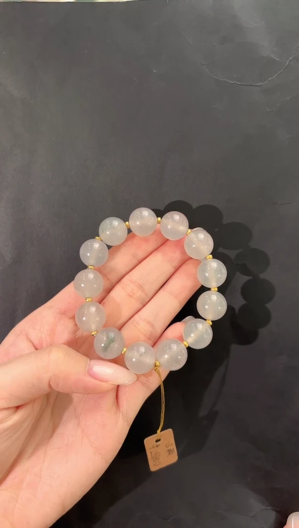 未镶嵌手串翡翠手串13颗多人不退不换