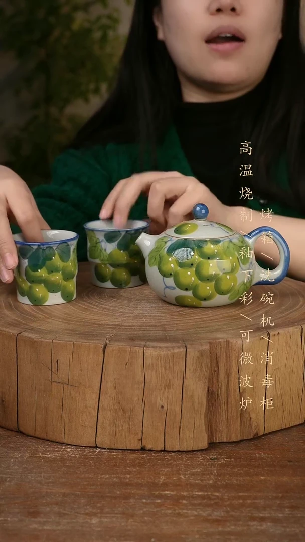 碗瓷景德镇手工手绘高温瓷釉下彩