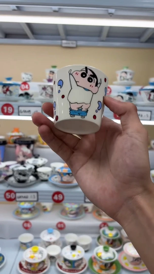 高温釉下彩纯手工手绘陶瓷