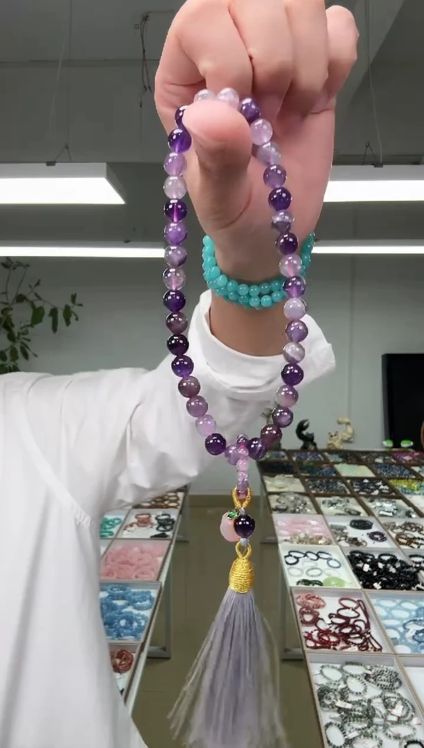 未镶嵌手链水晶紫水晶
