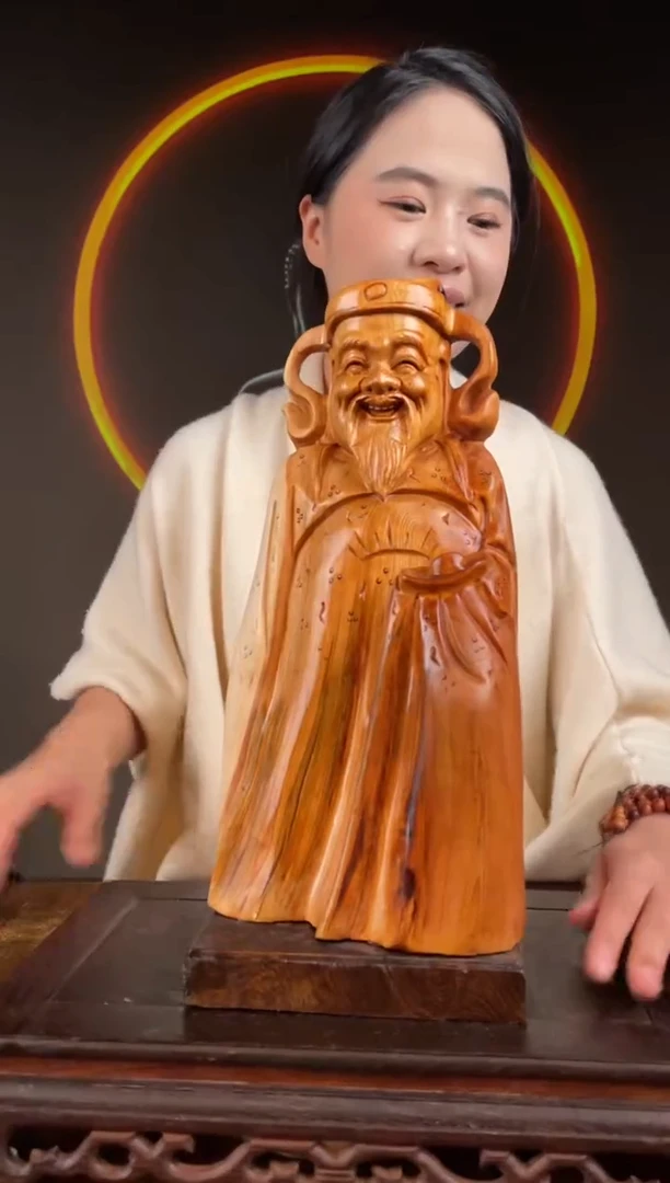 柏木（崖柏）手工摆件,先抢先得! 编号:101