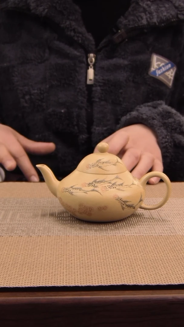 原矿本绿风生水起紫砂壶13