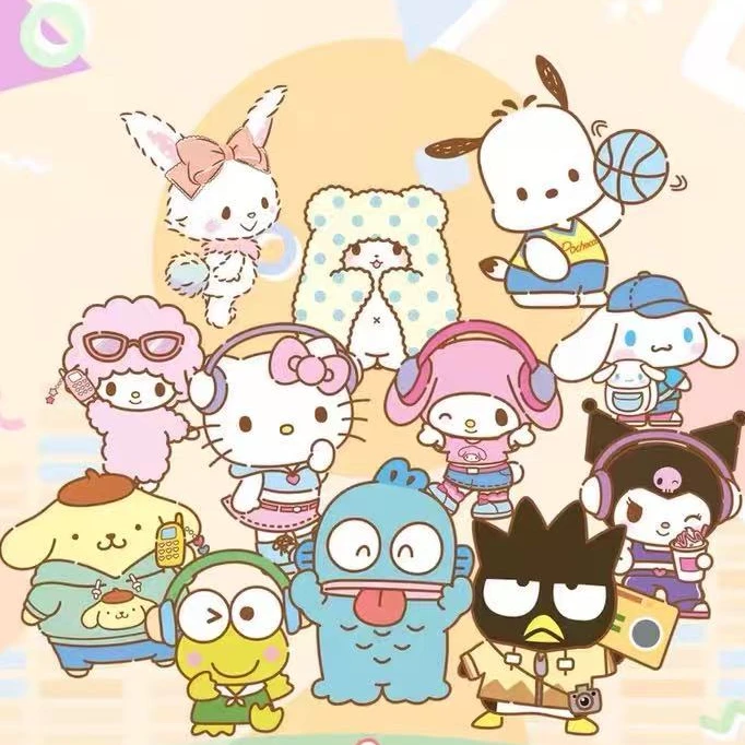 【狗妹刺盒】一起玩儿三丽鸥超酷派对收藏卡畅享包