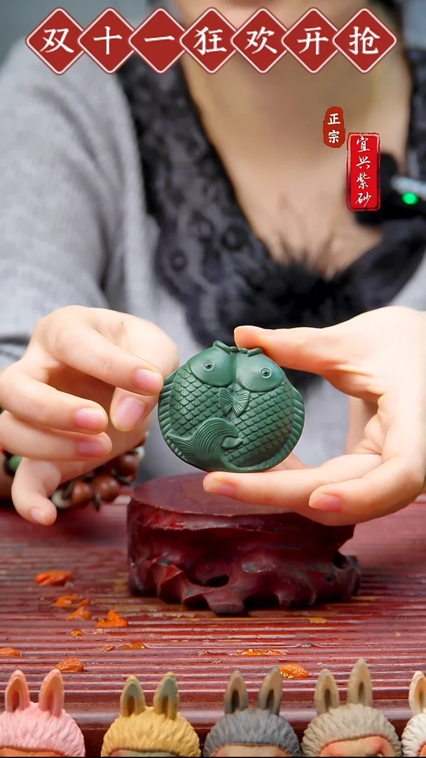 紫砂茶宠宜兴紫砂茶宠摆件