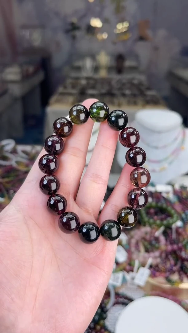 【闪购商品】碧玺/未镶嵌12mm+碧玺单圈多样性发货