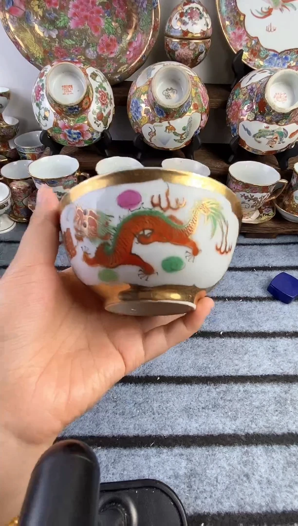 瓷片微瑕慎拍景德镇窑老厂瓷器