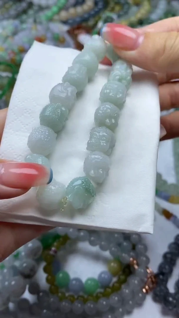 未镶嵌定制翡翠毛货定制不退不换