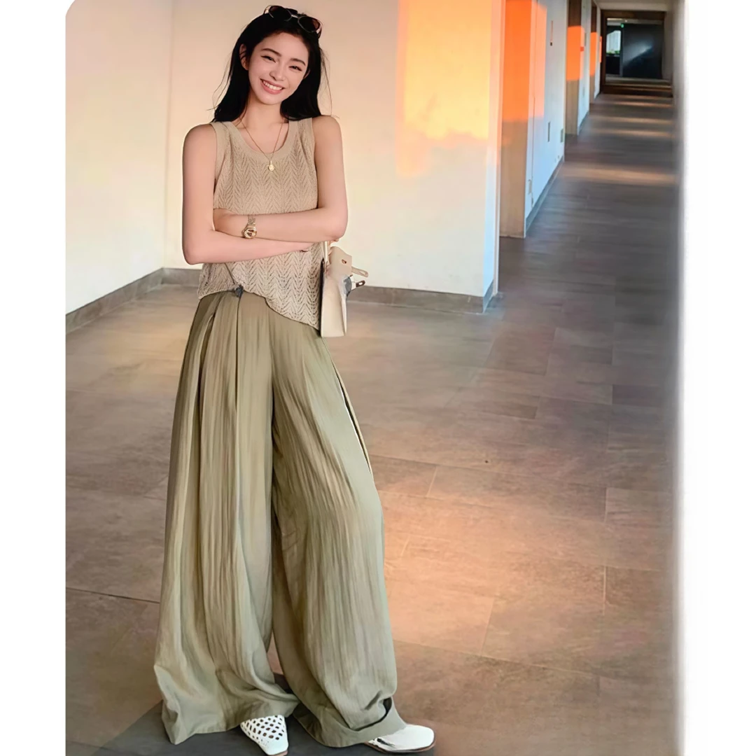 福利----棉麻设计感小众镂空背心女夏薄款百搭外穿叠穿无袖上衣