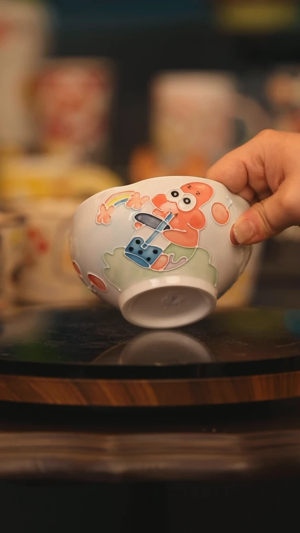 【闪购商品】摆件景德镇釉下彩绘设计师款式陶瓷