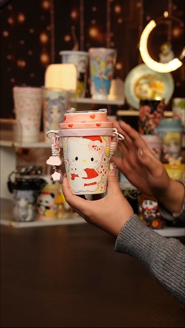 （玉泥）景德镇手工手绘文创陶瓷杯