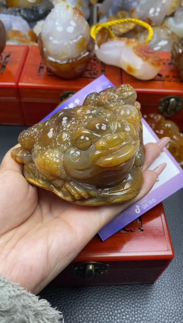 【闪购商品】玛瑙/玉髓摆件未镶嵌00