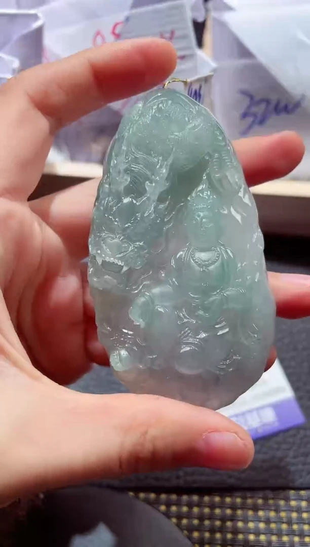 未镶嵌挂件翡翠000088815