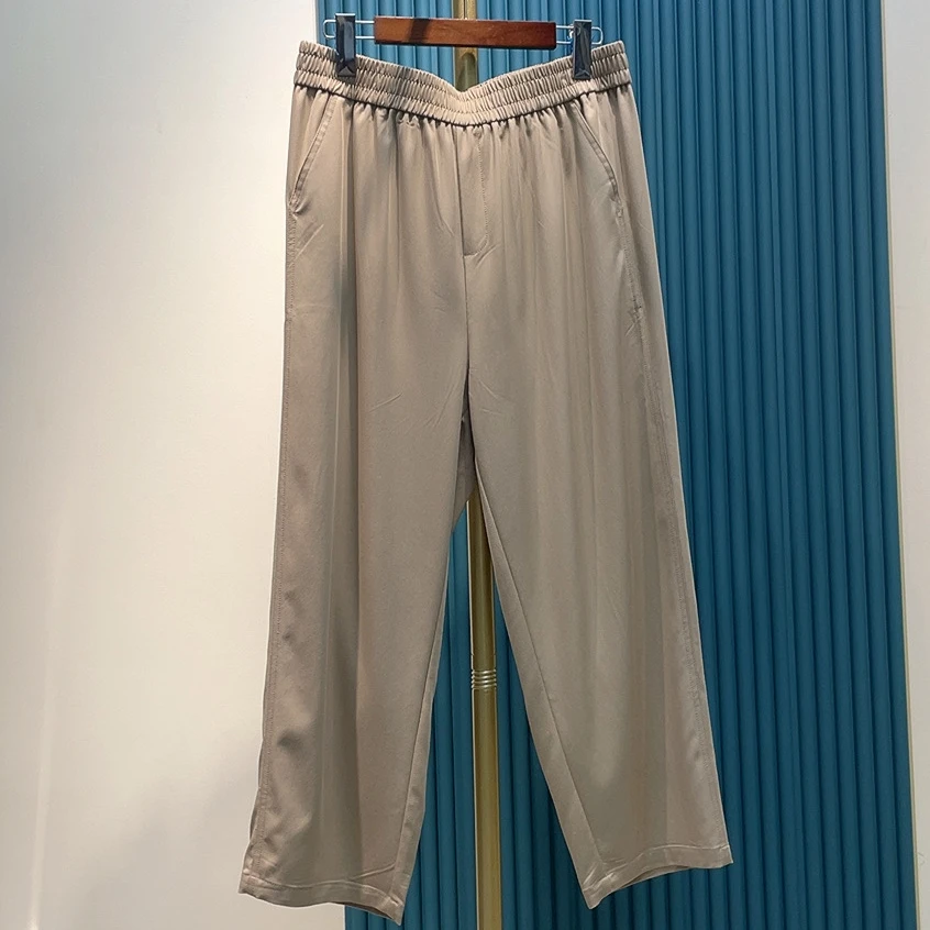 胖人坊/2025夏季新款大码女装时尚休闲舒柔裤  01382