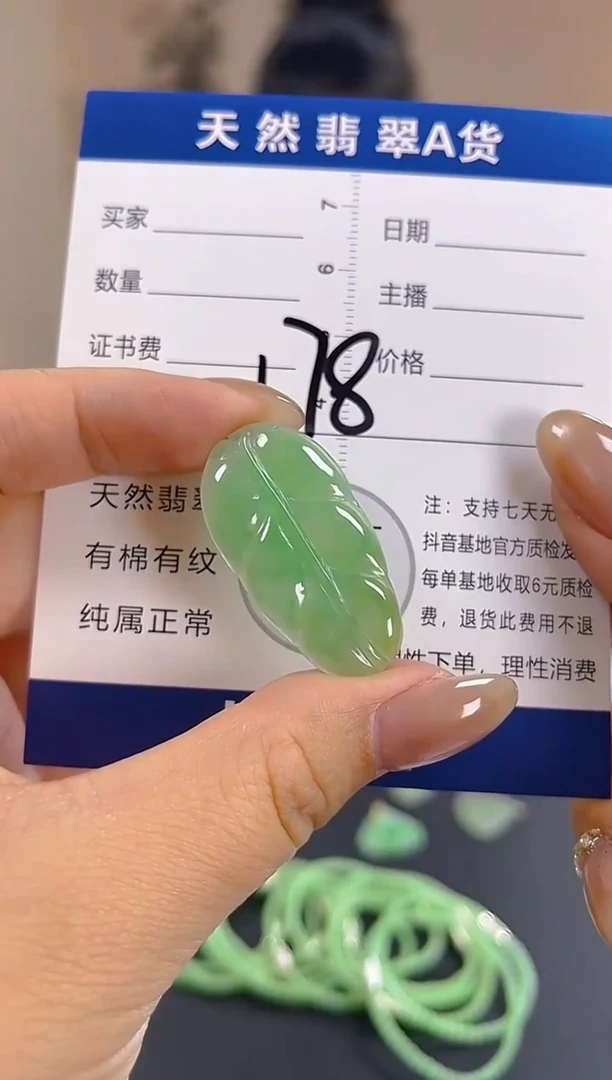 颈饰未镶嵌翡翠纯天然缅甸翡翠A货