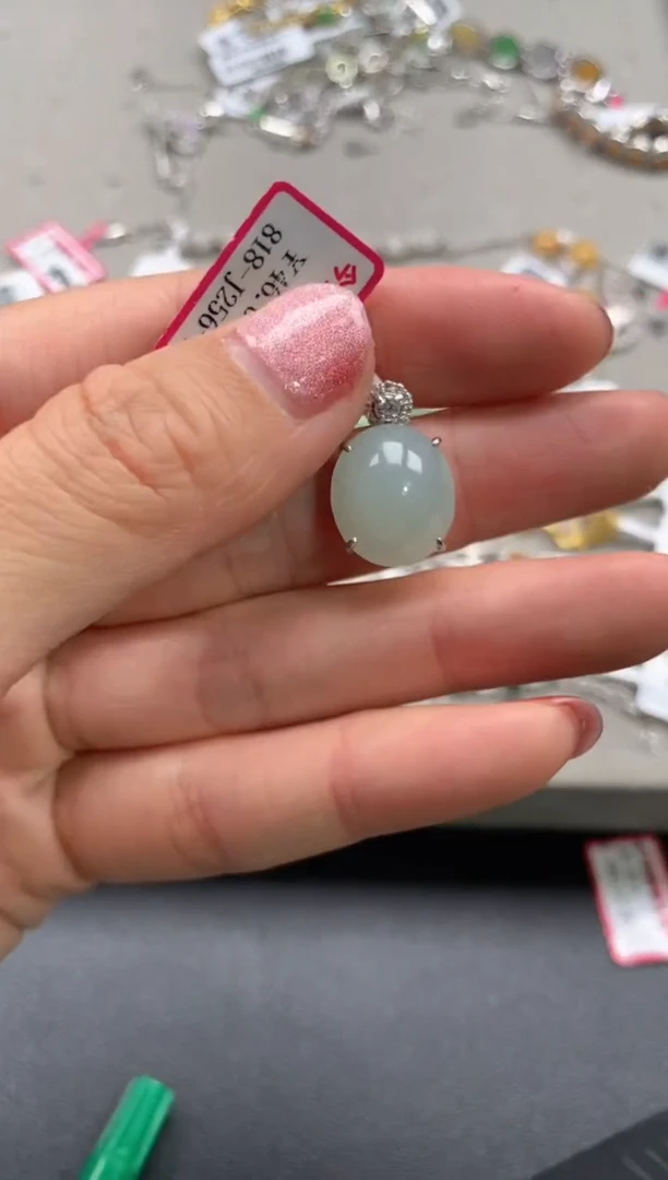 【闪购商品】翡翠戒指银S925镶嵌111111111     0