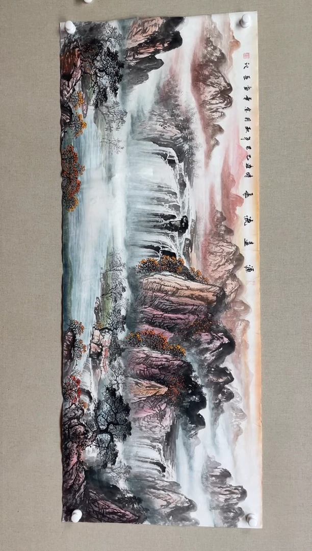 国画180*68 李金华李金华李金华李金华李金华