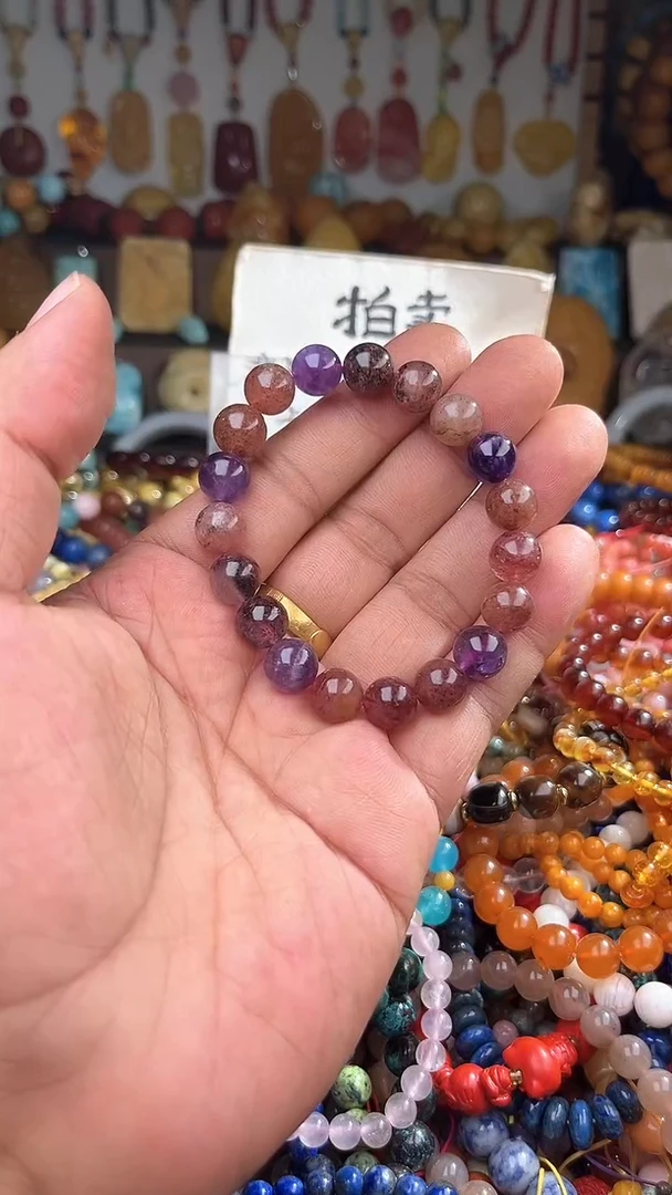 未镶嵌手链水晶天*健 一物一拍 163626
