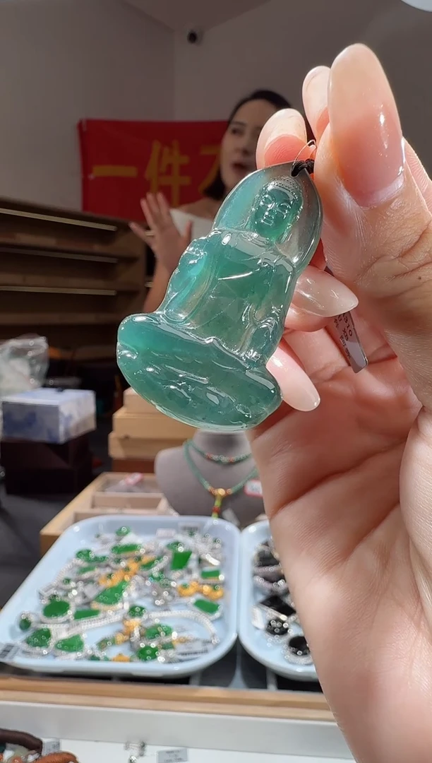 吊坠(不含链)未镶嵌翡翠阿弥陀佛（多样性发其一）