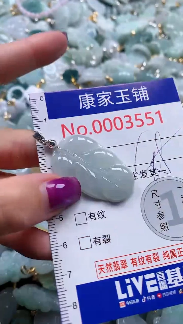 颈饰未镶嵌翡翠3551