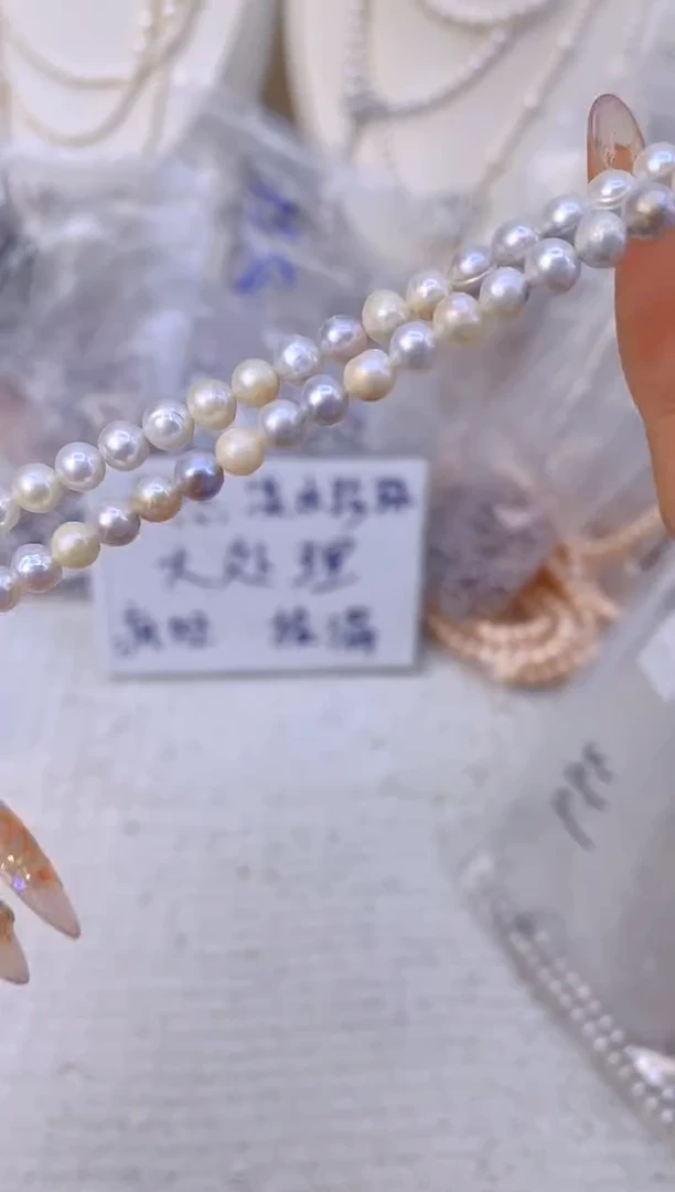 颈饰未镶嵌淡水珍珠01K