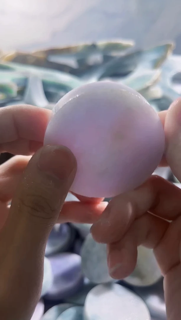 翡翠裸石缅甸翡翠A货文7087