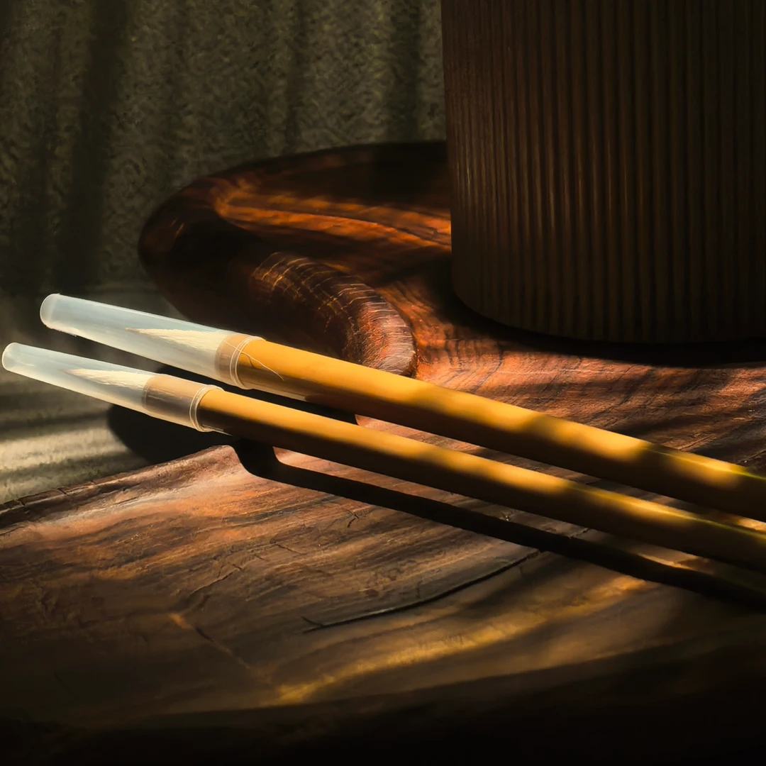 新手初学·兼毫大+小毛笔