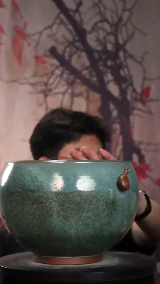 瓷片少年渡钧 钧瓷收藏品