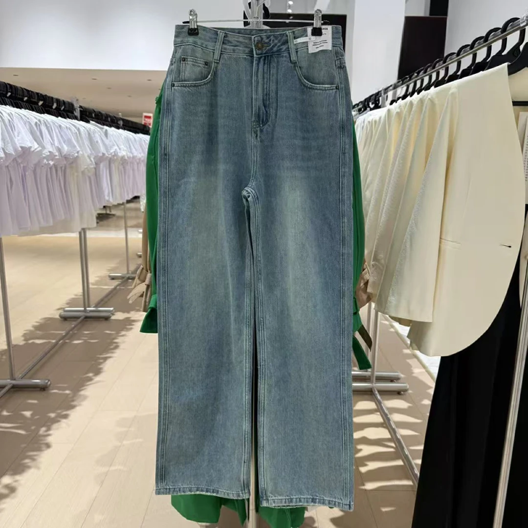 子韩清仓福利白标牛仔裤