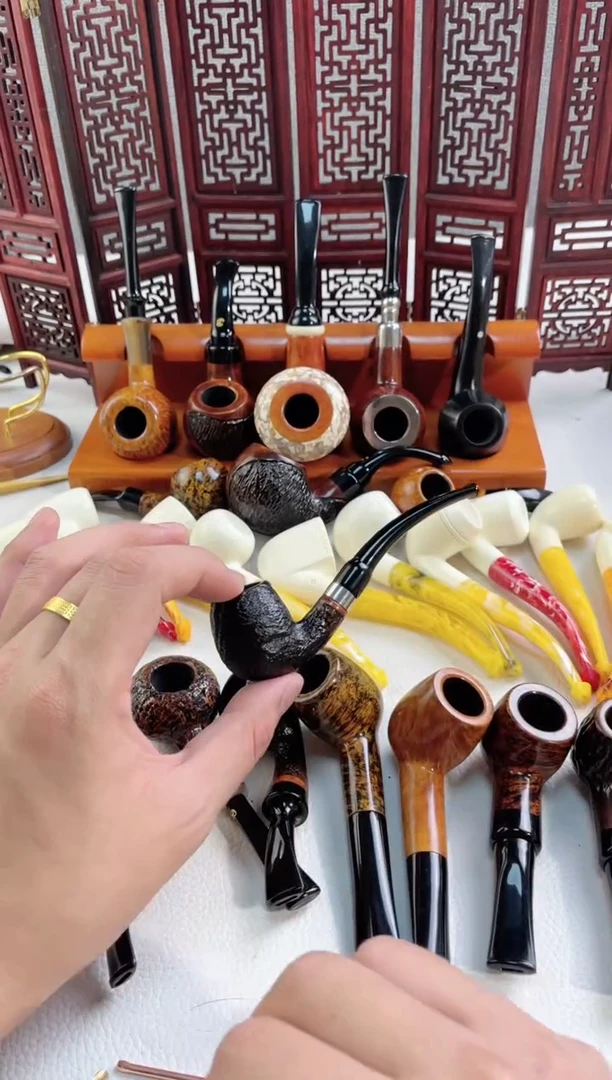 石楠木纯手工意大利石楠木烟斗/13