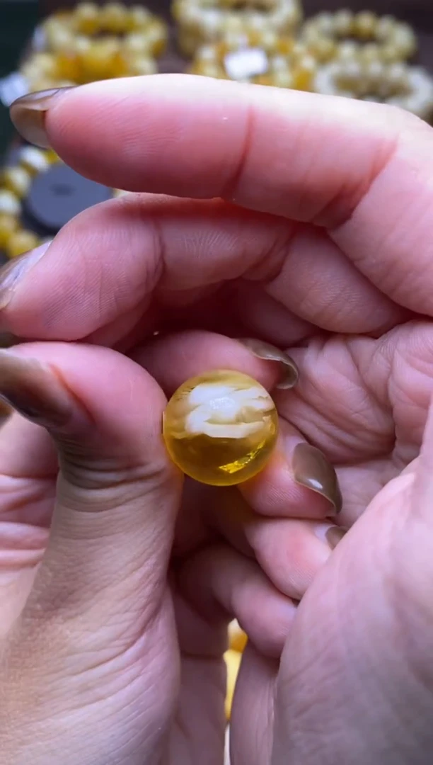 【闪购商品】琥珀裸石未镶嵌大小姐珠宝严选28