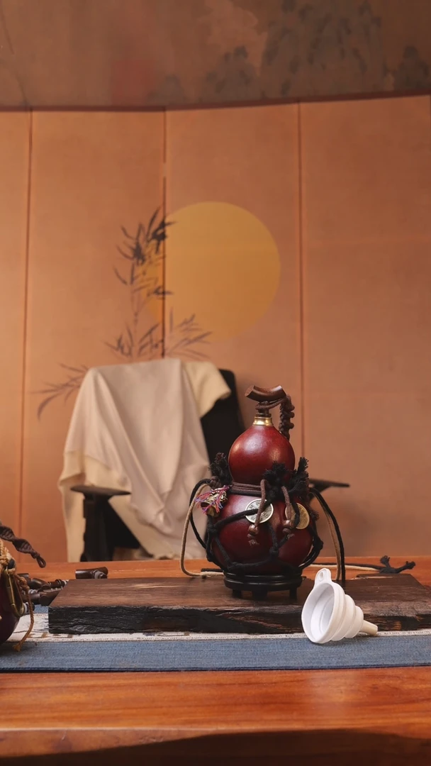 1964号精品大漆葫芦防腐防渗装水茶酒